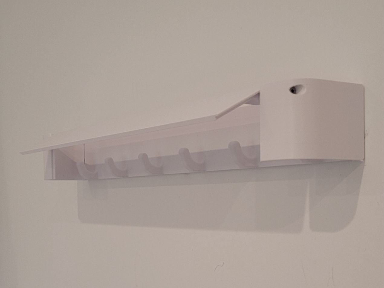 invisible wardrobe coat rack 