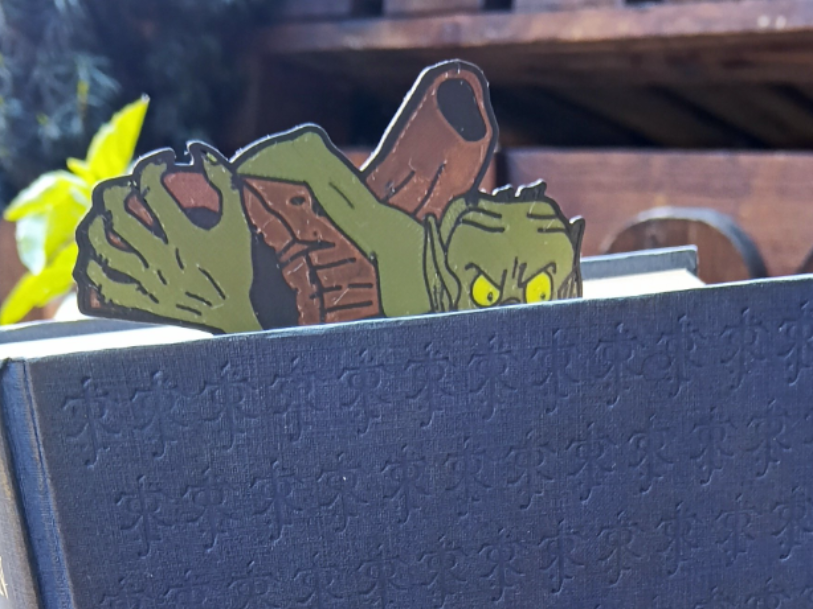 Gollum Bookmark Multicolor Bakshi Print-in-Place