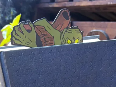 Gollum Bookmark Multicolor Bakshi Print-in-Place
