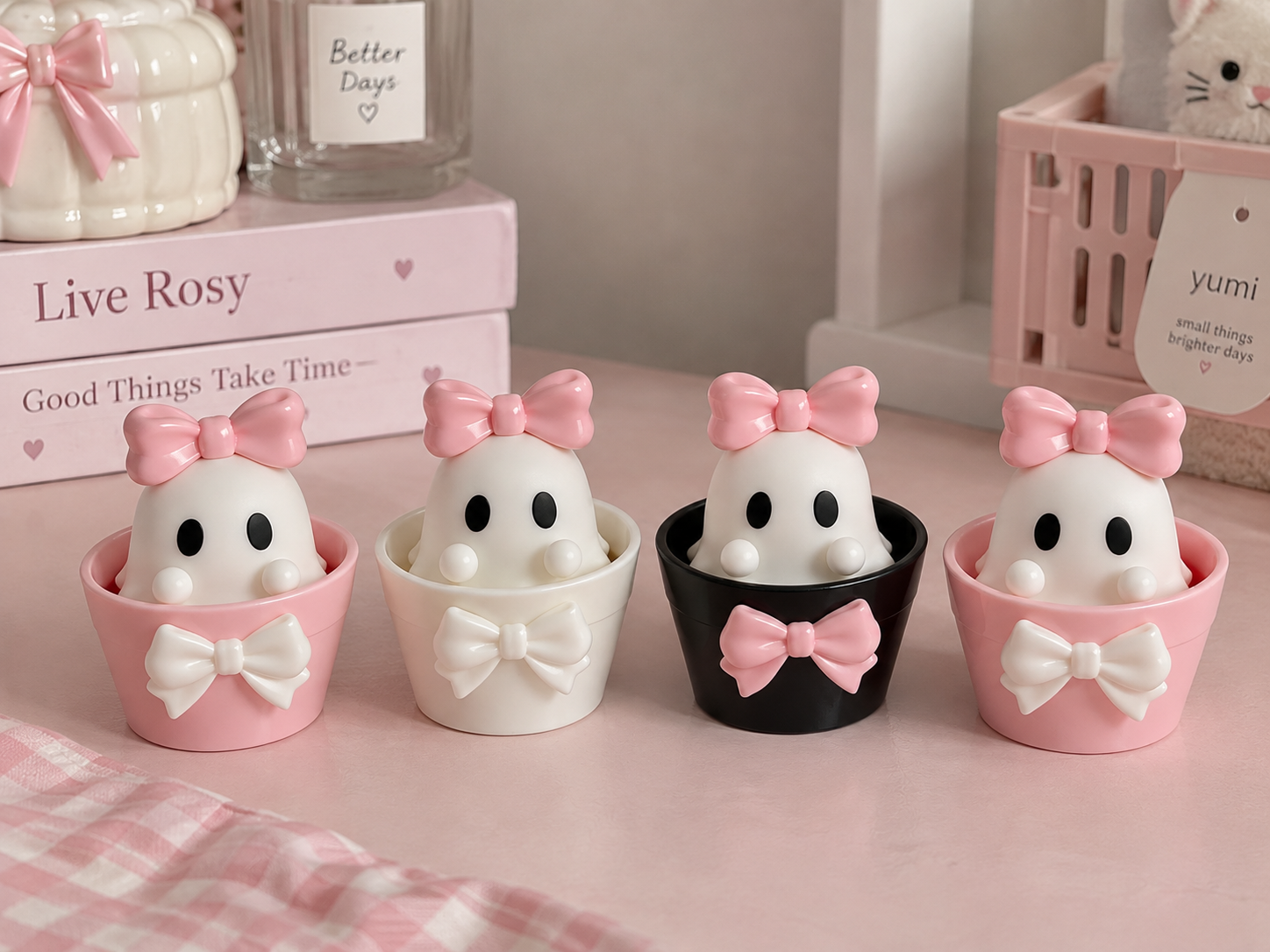 Cute Halloween Ghost Pot Clicker Fidget Toy - 1