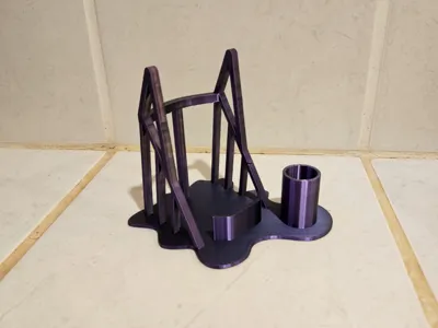 Shaving Stand, Holder for Electric and Safety Razors
