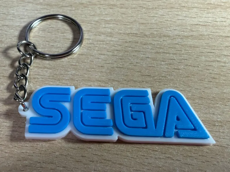 Sega Keychain