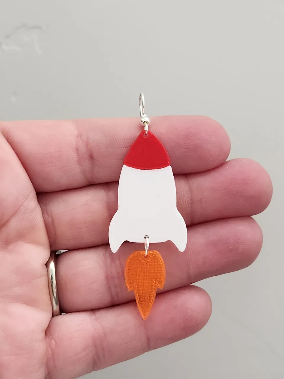Rocket Earrings view 3