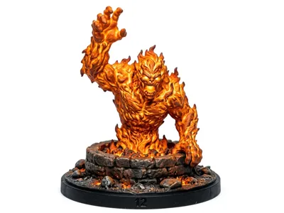 TWO TYPES OF FIRE ELEMENTALS