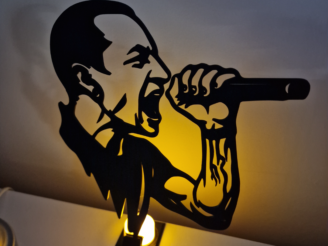 Chester Bennington 2D Geometry Portret Linkin Park
