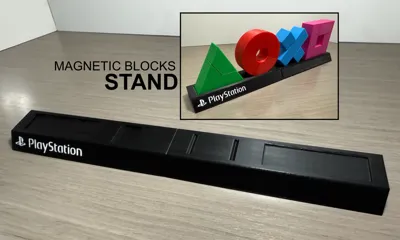 Playstation Magnetic Blocks Stand
