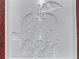 Apple Marble Slab