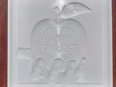 Apple Marble Slab