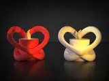 Държач за свещ Infinite Love