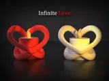 Държач за свещ Infinite Love