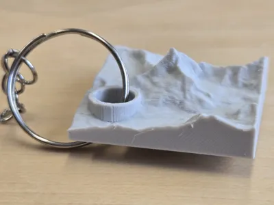 Matterhorn Keychain