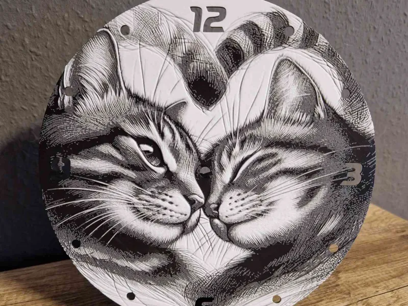 Cat Love Uhr