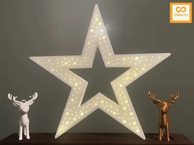 Nordic Star – Fairy Light Decoration