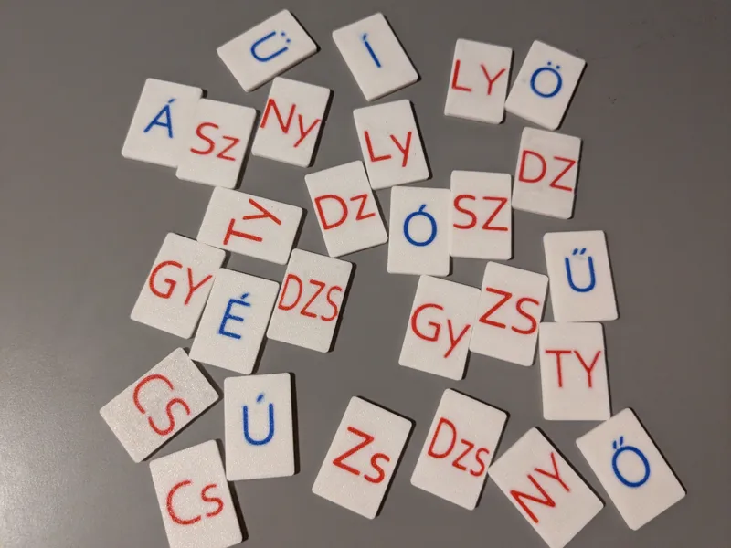 Hungarian Letter Tiles Add-on