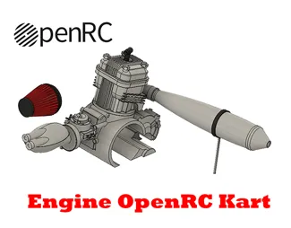 Engine Open RC Kart (Motor Dummy V3)