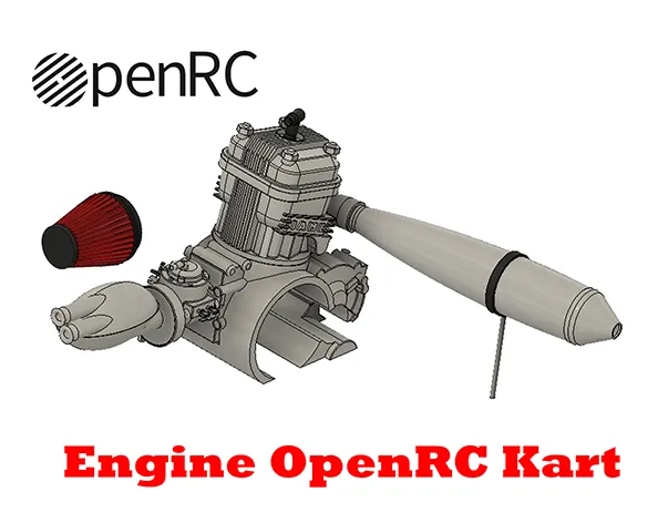 Engine Open RC Kart (Motor Dummy V3)
