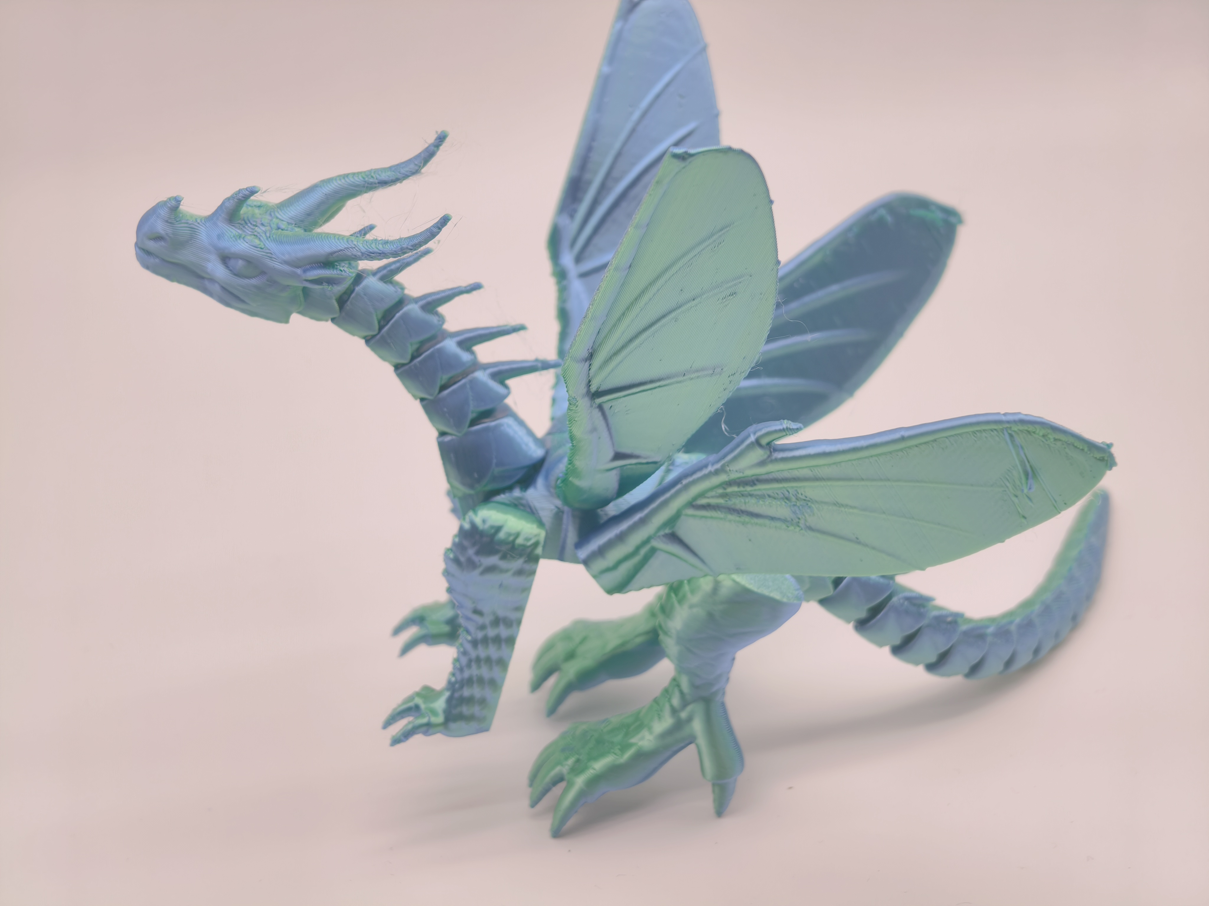 Miniatura 1 do modelo 3D 巢翼飞龙，一体打印