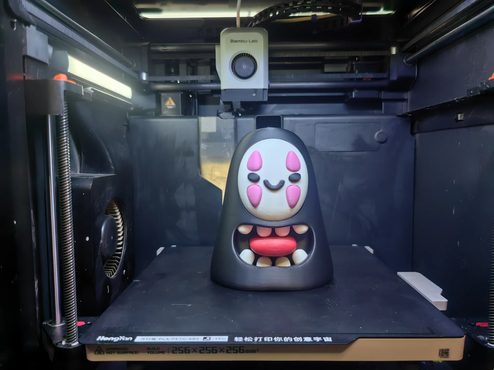 Miniatura 2 do modelo 3D 千与千寻之可爱无脸男吐舌头