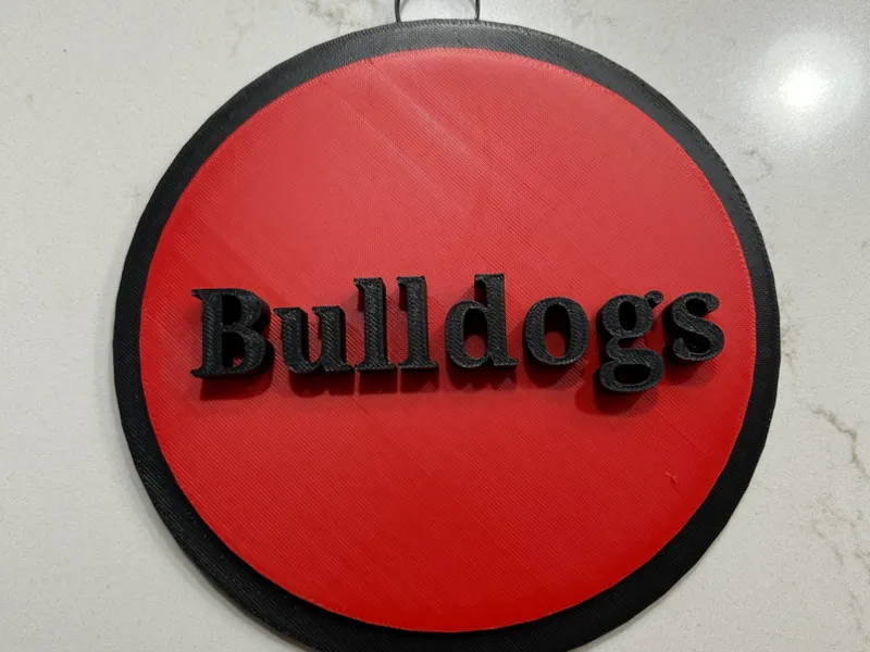 Bulldogs Chain Pendant