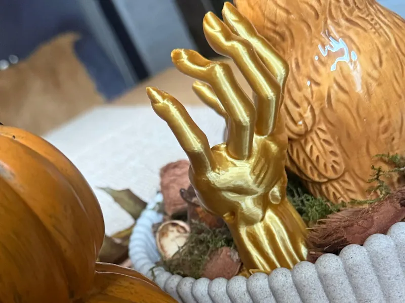 Halloween Zombie Hand Deko