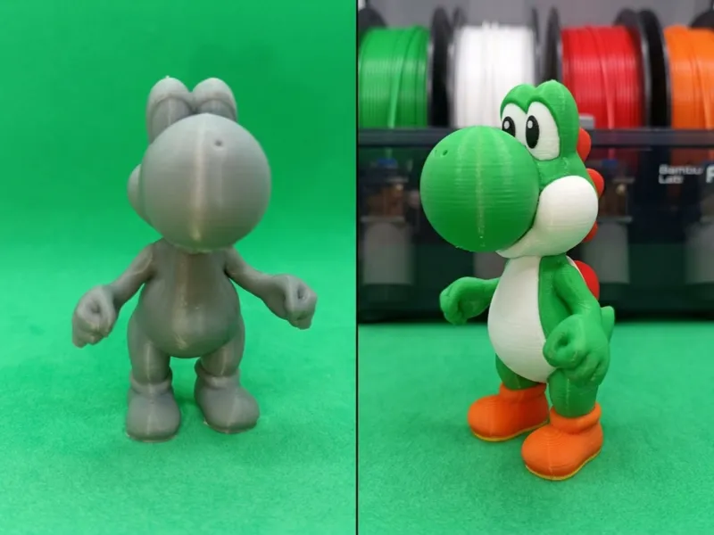 Yoshi Super Mario Bros Fan Art Figure Dinosaur