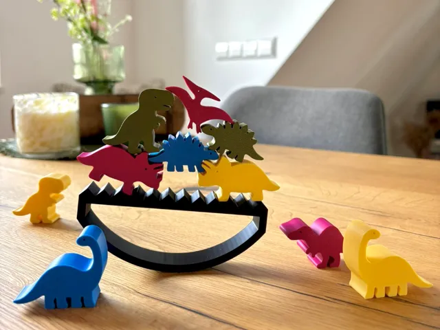 Dino Balance Game