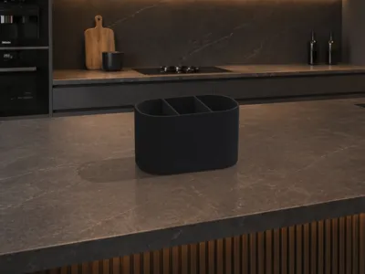 Ribbed Minimalist Desk Organiser