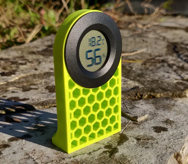Hygrometer stand for AMS