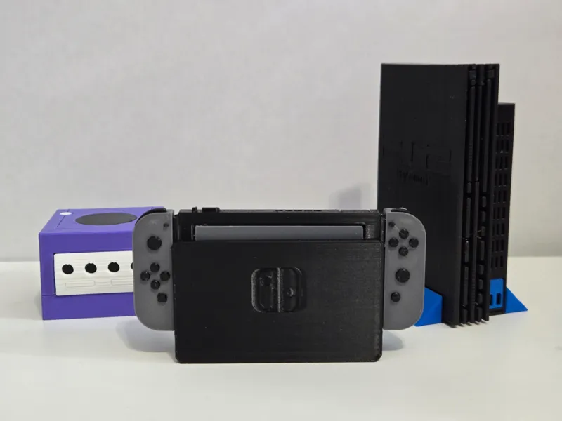 Multipart Mini Nintendo Switch with SD card holder