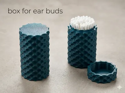 Box for ear buds - DRAGON