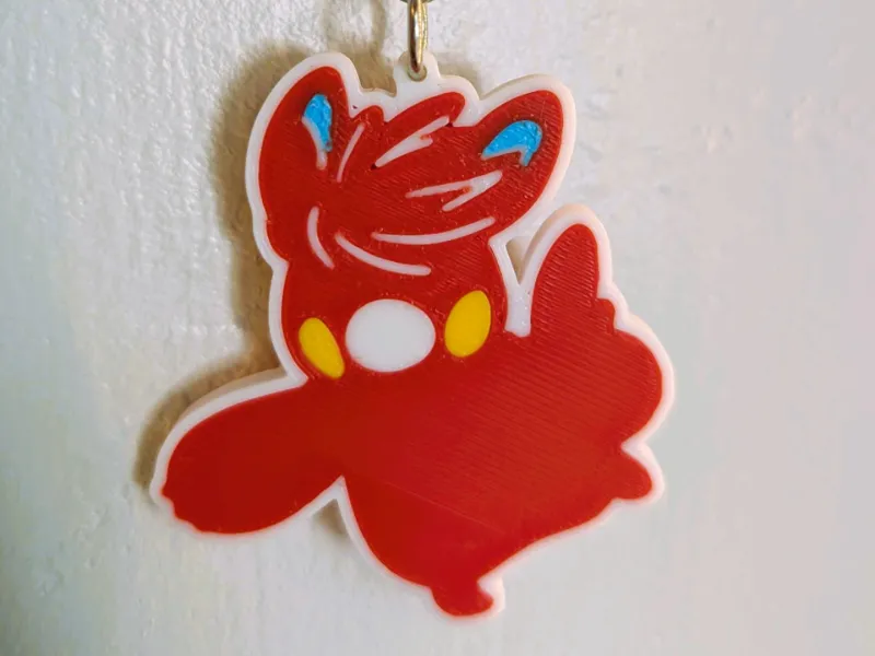 Pawmot Pokemon Keychain (AMS Minimalist Art)