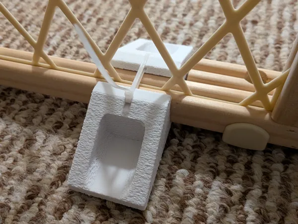 Pied renforcé pour barrière bébé ou animaux