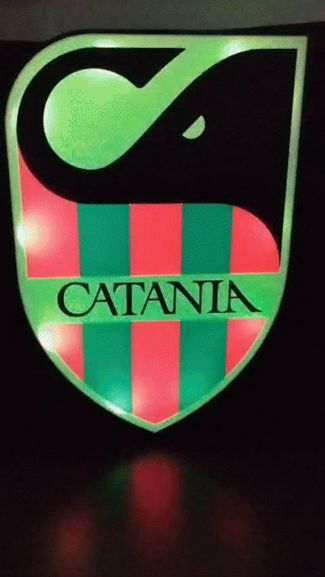 Lightbox/lampada Catania calcio