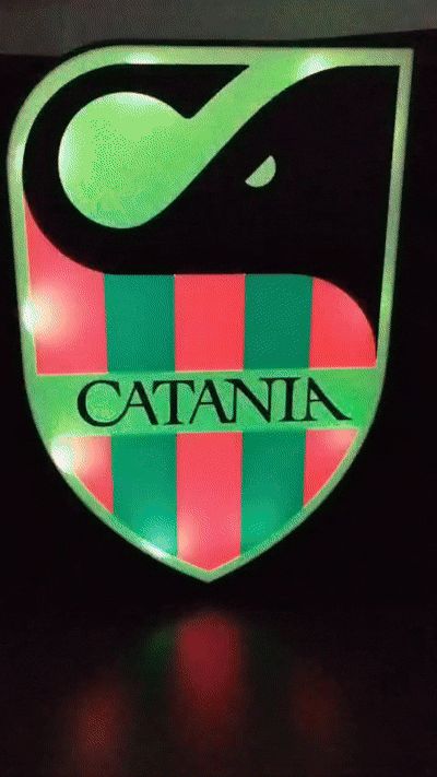 Lightbox/lamp Catania football