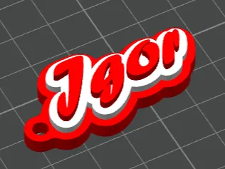 Igor Jgor keychain