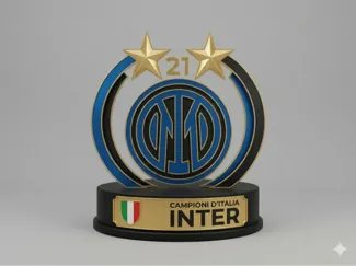 Inter Milan Scudetto Trophy