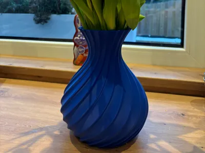 Spiral Flow Vase