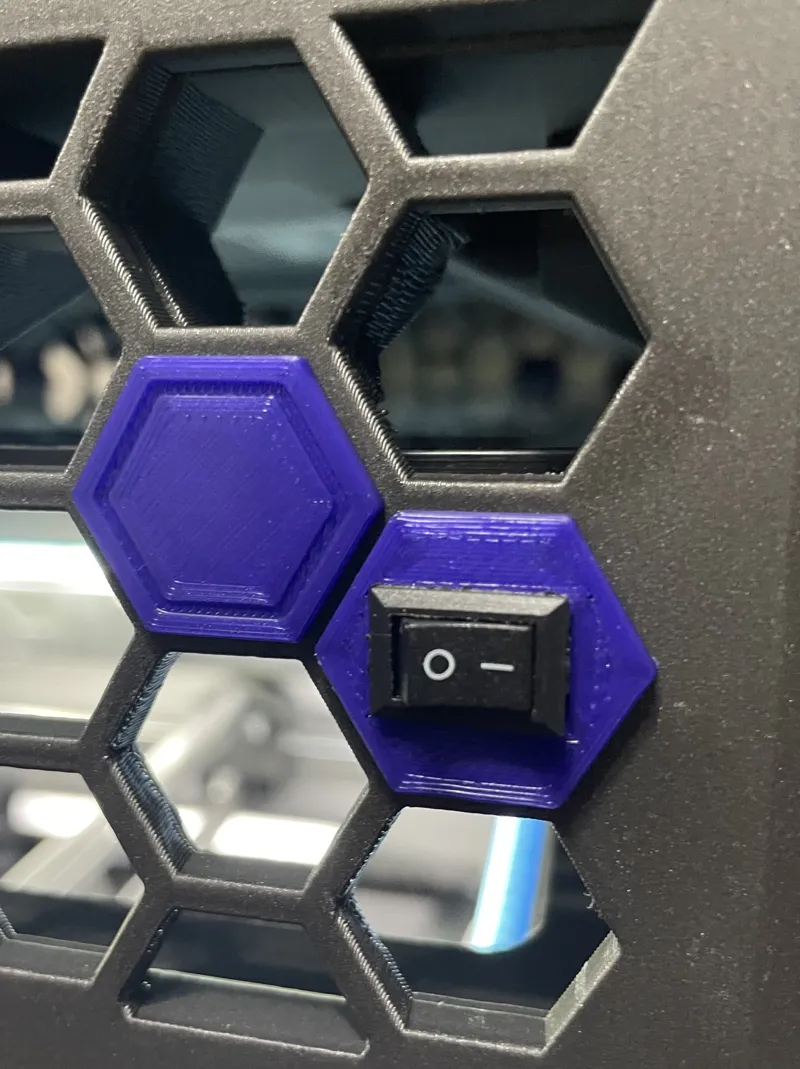 Mini Rocker Switch Inserts for the Honeycomb AMS Rise
