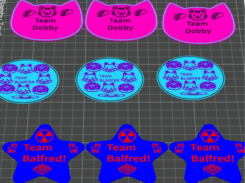 THE AWSOME TEAM LOGOS