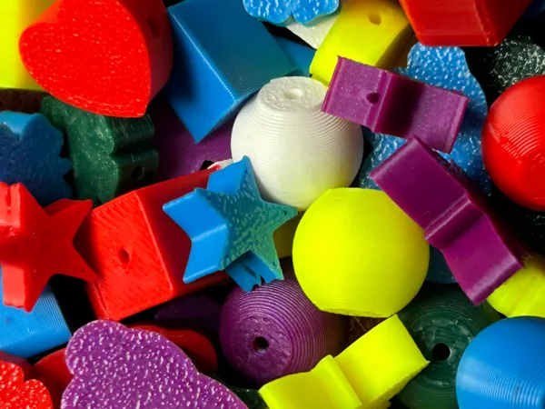 Lot de perles à assembler