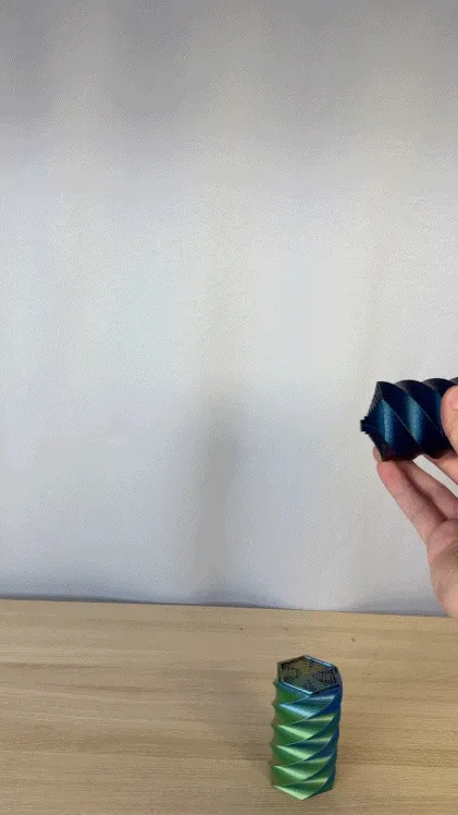 Hexagon Twisty Fidget Toy view 2
