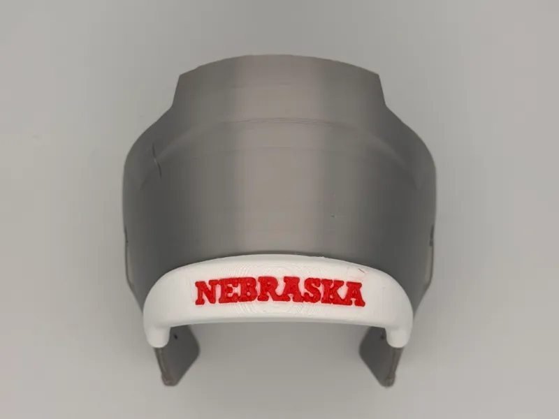 Nebraska Cornhuskers Mini Helmet Bumpers