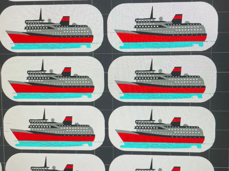 llavero barco