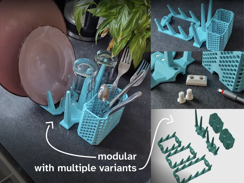 Modular Kitchen Drying Rack (7 Variants)