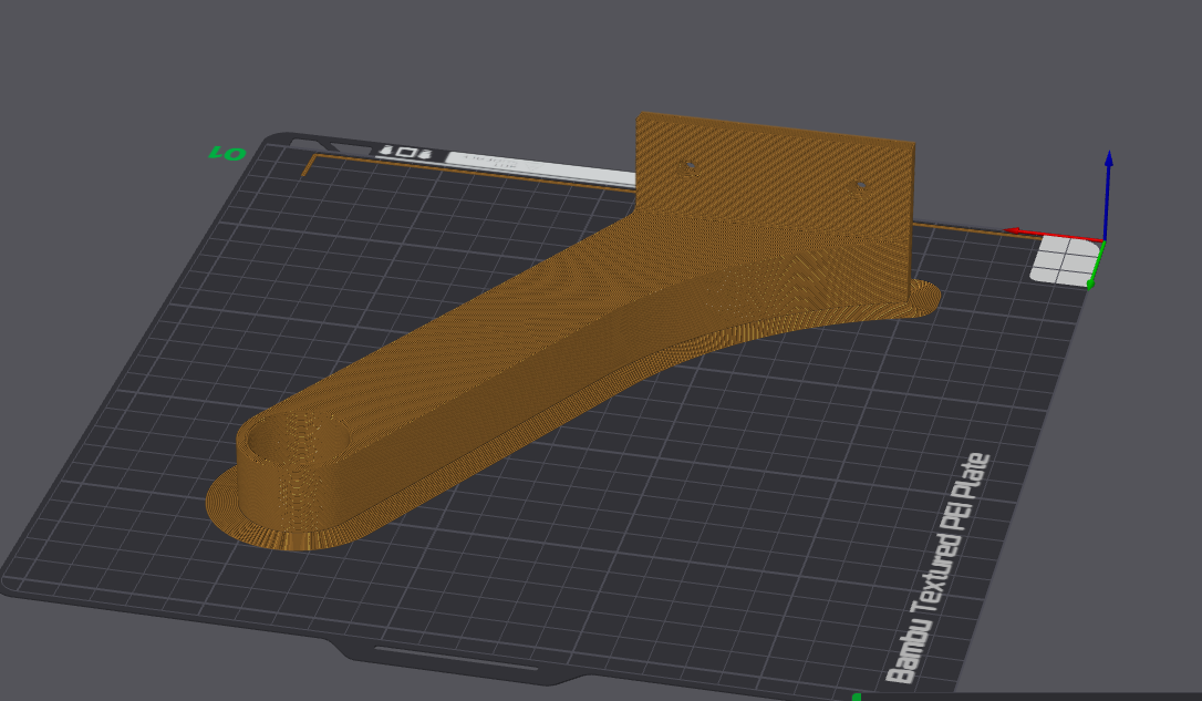 Miniatura 5 do modelo 3D Minimalistic spool shelf