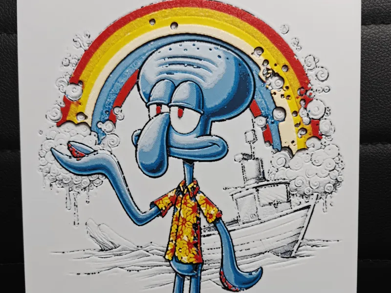 Squidward's Zen Moment