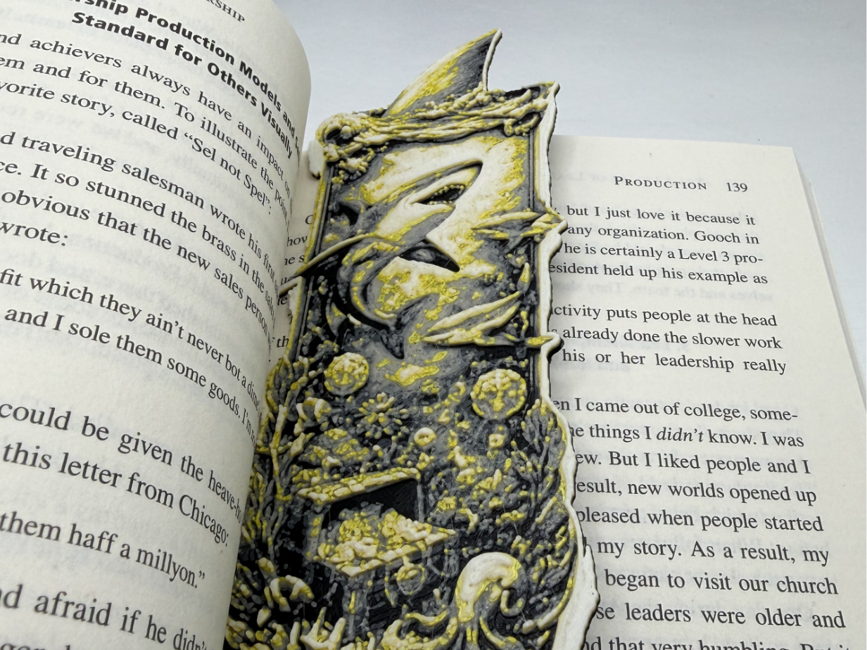 Sharkmark - Hueforge Bookmark