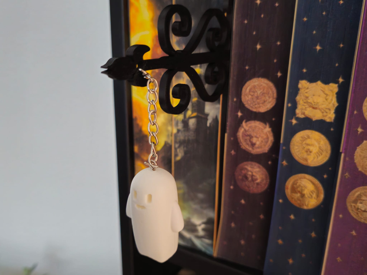 Spooky Ghost Book Decor Lantern 3D model