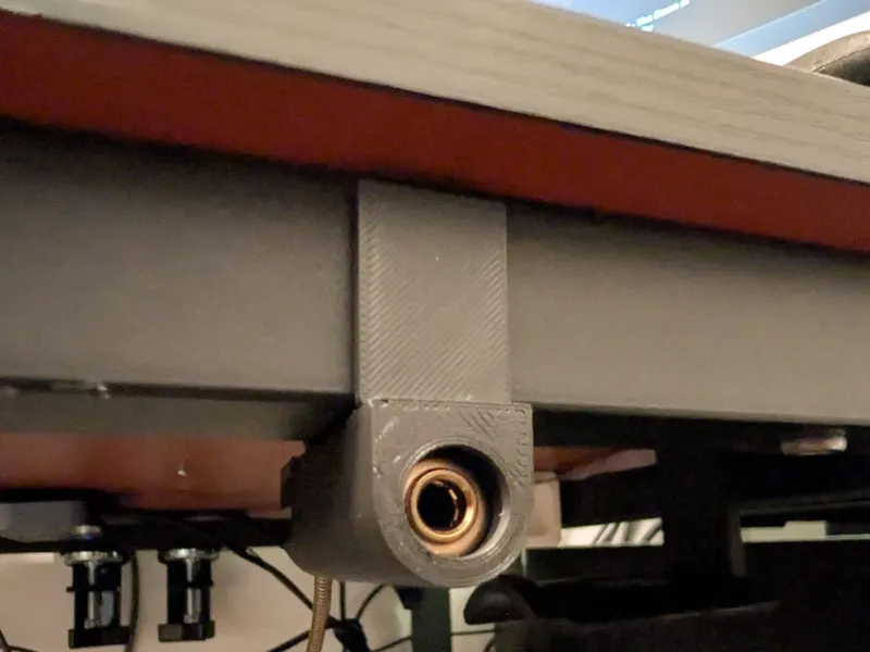 1/4 inch Extension Cable desk mount