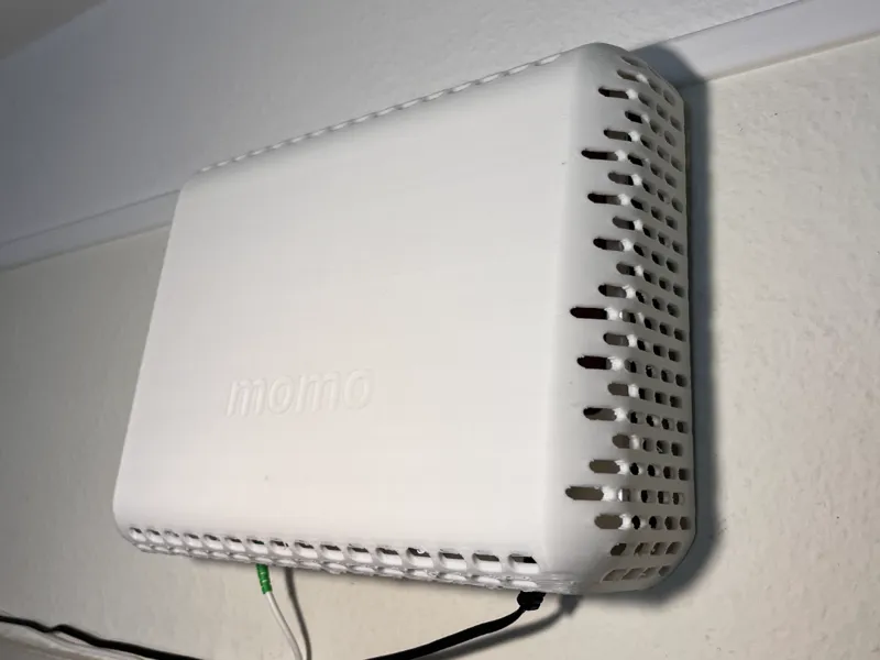 A minimalistic WiFi router cover| by catchworks